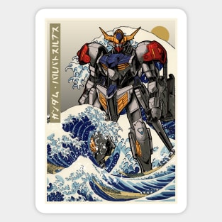 Hokusai Barbatos Lupus Gundam Sticker